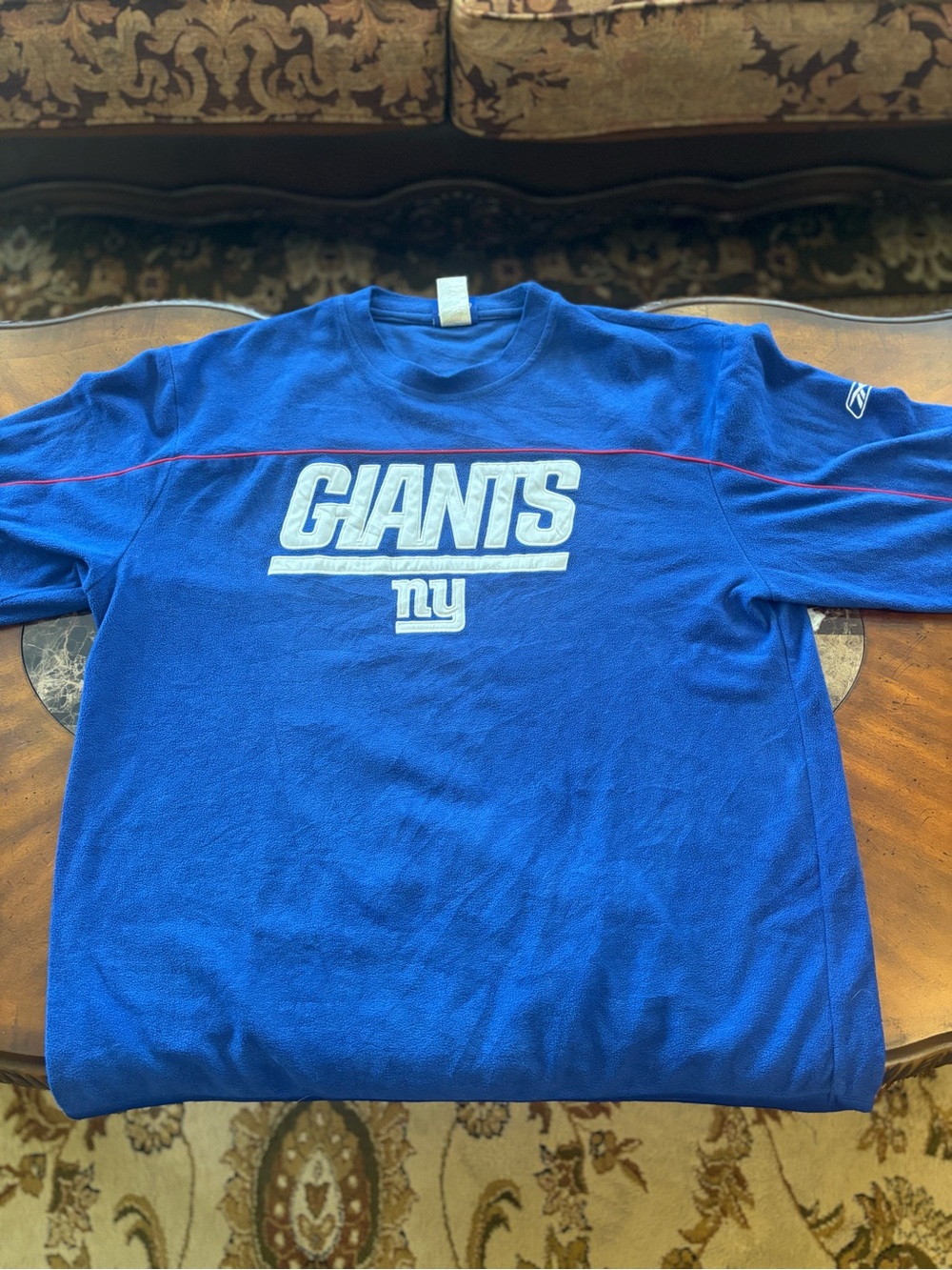 Vintage Y2K New York Giants Reebok Sweater Size XL